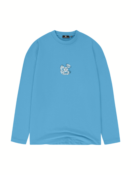 JorCustom JorCustom Monogram Longsleeve T-Shirt - BountyBlue