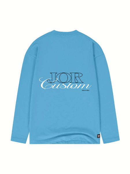 JorCustom JORcustom Longsleeve T-Shirt - BountyBlue JorCustom JorCustom JORcustom Longsleeve T-Shirt - BountyBlue