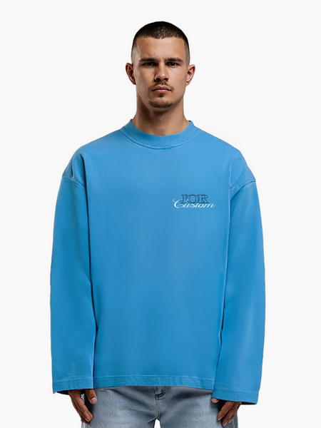 JorCustom JORcustom Longsleeve T-Shirt - BountyBlue JorCustom JorCustom JORcustom Longsleeve T-Shirt - BountyBlue