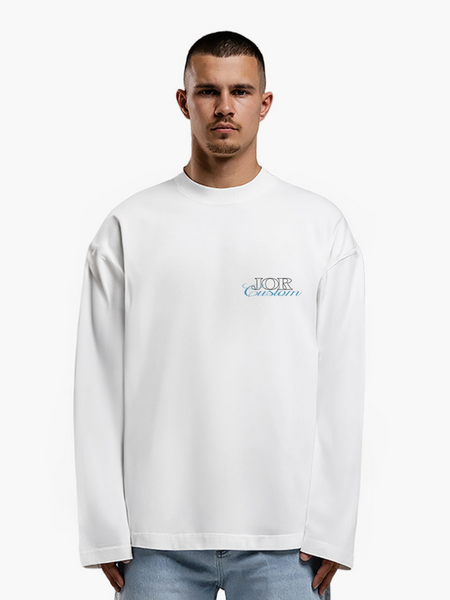 JorCustom JORcustom Longsleeve T-Shirt - White JorCustom JorCustom JORcustom Longsleeve T-Shirt - White