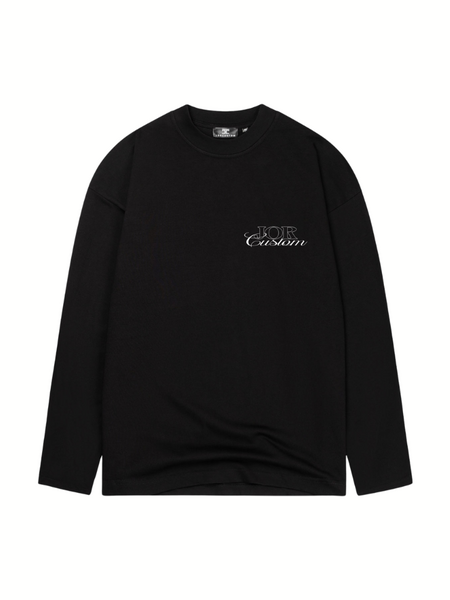 JorCustom JORcustom Longsleeve T-Shirt - Black JorCustom JorCustom JORcustom Longsleeve T-Shirt - Black