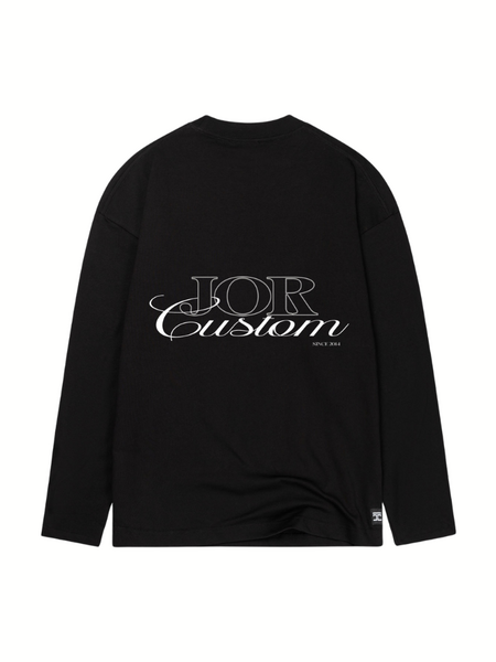 JorCustom JORcustom Longsleeve T-Shirt - Black JorCustom JorCustom JORcustom Longsleeve T-Shirt - Black