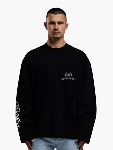 JorCustom Handscript2.0 Longsleeve T-Shirt - Black JorCustom JorCustom Handscript2.0 Longsleeve T-Shirt - Black