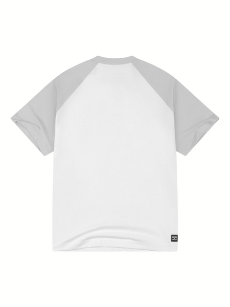 JorCustom Handscript2.0 Raglan T-Shirt - White-LightGrey JorCustom JorCustom Handscript2.0 Raglan T-Shirt - White-LightGrey