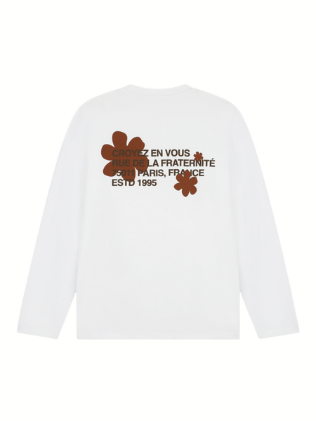 Croyez Croyez Silhouette 2.0 Longsleeve T-Shirt - White Croyez Silhouette 2.0 Longsleeve T-Shirt - White