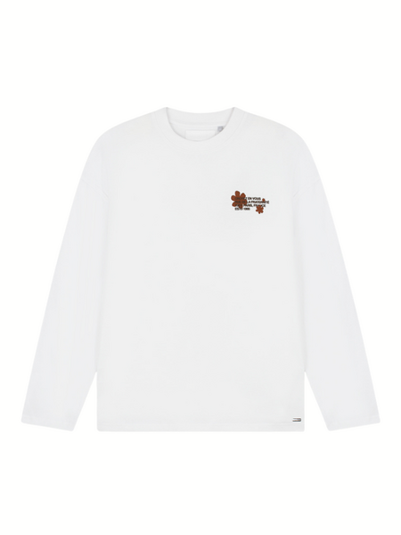 Croyez Silhouette 2.0 Longsleeve T-Shirt - White Croyez Croyez Silhouette 2.0 Longsleeve T-Shirt - White
