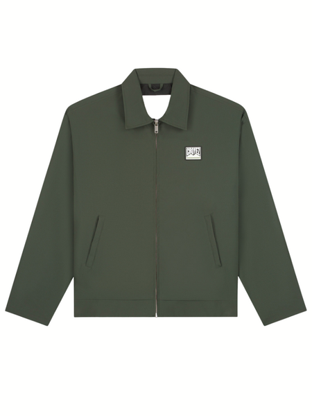 Croyez Croyez Patch Jacket - Forest Green