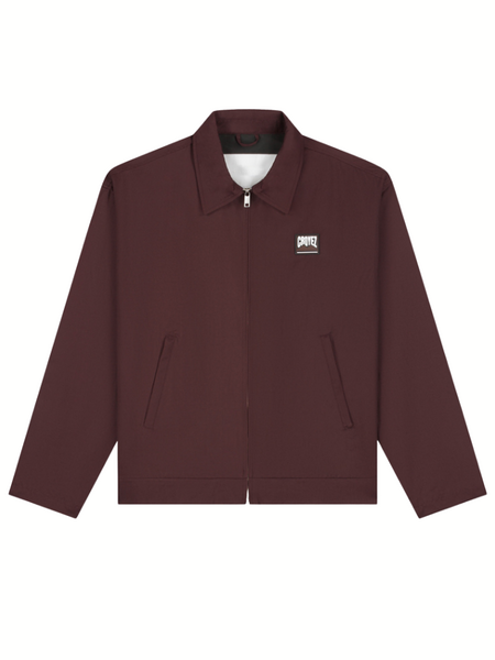 Croyez Croyez Patch Jacket - Raisin Red