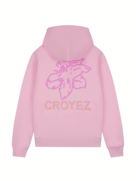 Croyez Croyez Gardener Zip Hoodie - Pink