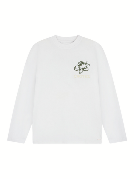 Croyez Croyez Gardener Longsleeve T-Shirt - White