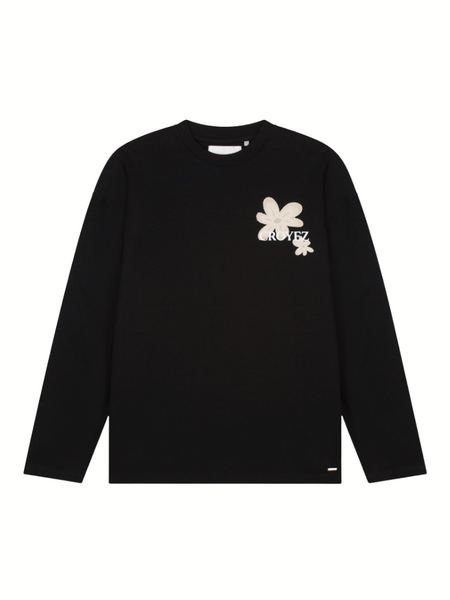 Croyez Croyez Botanique Longsleeve T-Shirt - Black