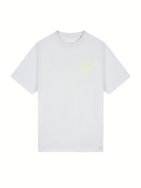 Croyez Croyez Stitched Heart T-Shirt - White Croyez Stitched Heart T-Shirt - White