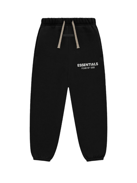 Fear of God KIDS Fear of God Essentials Sweatpants - Black White - Fear of God Fear of God KIDS Fear of God Essentials Sweatpants - Black White -