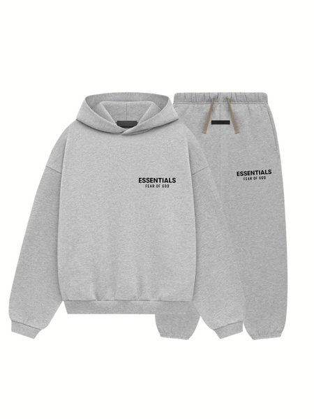 Fear of God Fear of God Kids Essentials Combi-Set - Light Heather Fear of God Kids Essentials Combi-Set - Light Heather