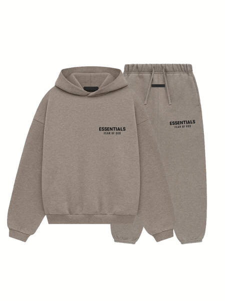 Fear of God Fear of God Kids Essentials Combi-Set - Heather Grey Fear of God Kids Essentials Combi-Set - Heather Grey