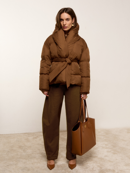 Josh V Charlotte Jacket - Brown Josh V Josh V Charlotte Jacket - Brown