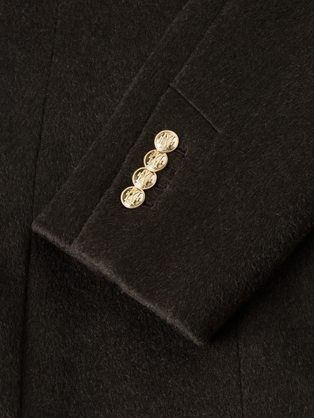 Josh V Rebecca Coat - Dark Brown Melange Josh V Josh V Rebecca Coat - Dark Brown Melange