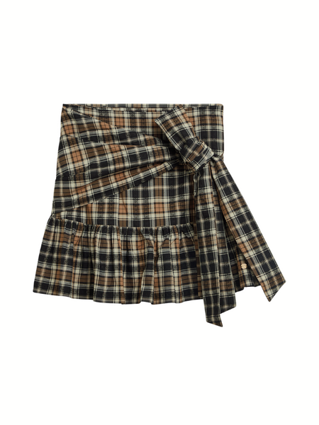 Josh V Josh V Dreya Skirt - Black Check Josh V Dreya Skirt - Black Check