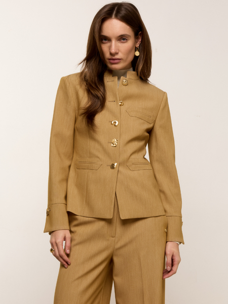Josh V Josh V Boston Blazer - Light Camel Melange Josh V Boston Blazer - Light Camel Melange