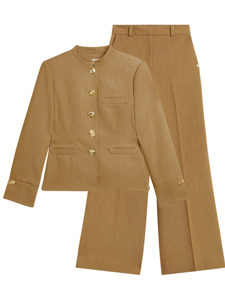 Josh V Josh V Boston Combi-set - Light Camel Melange Josh V Boston Combi-set - Light Camel Melange
