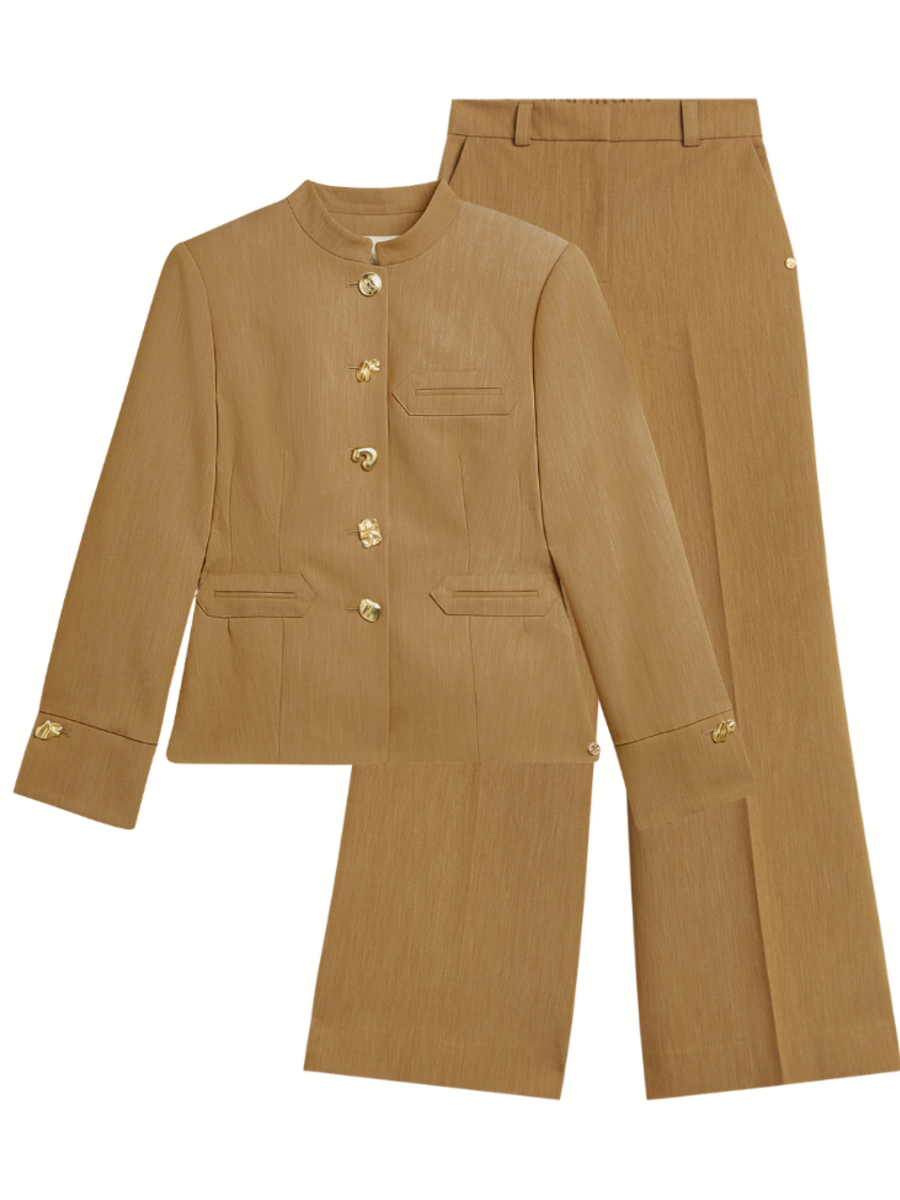 Josh V Boston Combi-set - Light Camel Melange Josh V Josh V Boston Combi-set - Light Camel Melange
