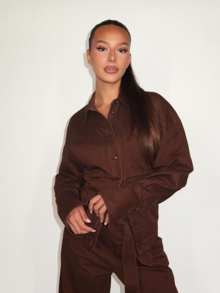 Josh V Nura Blouse - Brown Josh V Josh V Nura Blouse - Brown