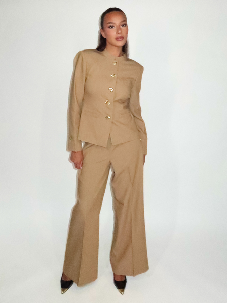 Josh V Josh V Callie Pantalon - Light Camel Melange Josh V Callie Pantalon - Light Camel Melange