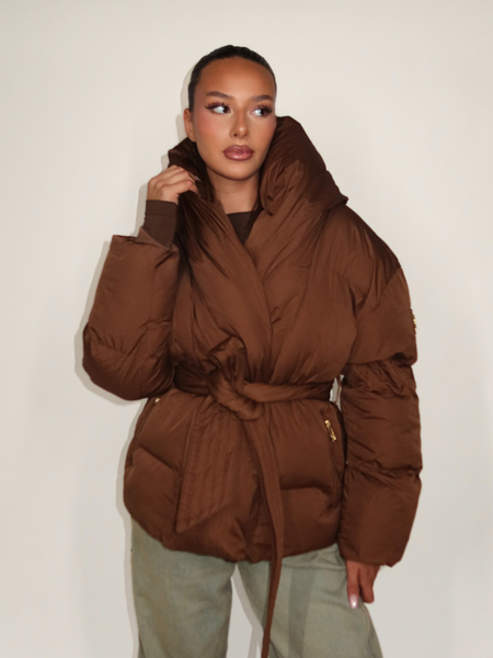 Josh V Charlotte Jacket - Brown
