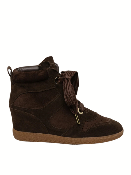 Steve Madden Mables Sneaker - Brown Suede Steve Madden Steve Madden Mables Sneaker - Brown Suede