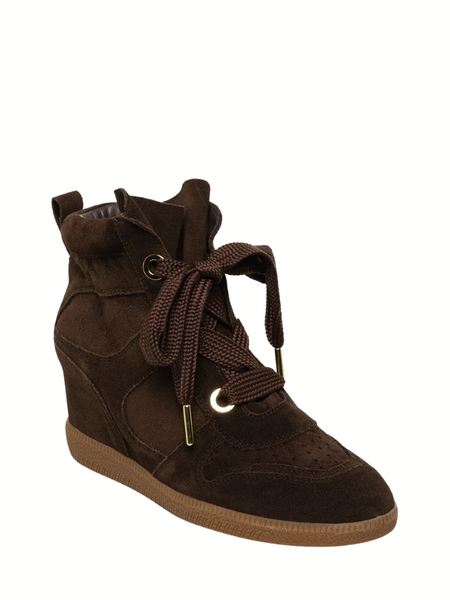 Steve Madden Mables Sneaker - Brown Suede Steve Madden Steve Madden Mables Sneaker - Brown Suede