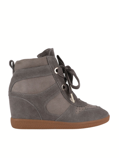 Steve Madden Mables Sneaker - Taupe Suede Steve Madden Steve Madden Mables Sneaker - Taupe Suede