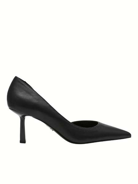 Steve Madden Steve Madden Vena Heels - Black Leather Steve Madden Vena Heels - Black Leather