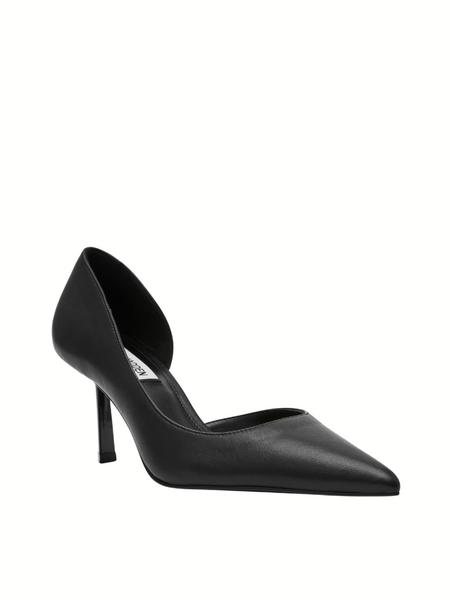 Steve Madden Vena Heels - Black Leather Steve Madden Steve Madden Vena Heels - Black Leather