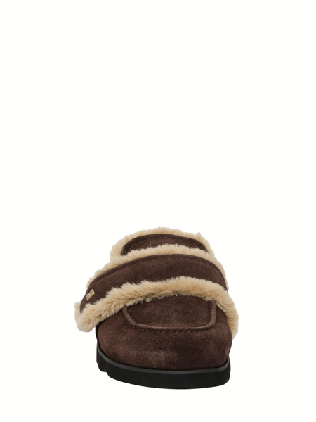 Steve Madden Bomb-SM Mule - BRN Suede Steve Madden Steve Madden Bomb-SM Mule - BRN Suede