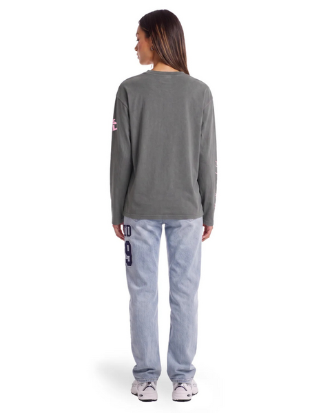 Malelions Women Slopes Longsleeve T-Shirt - Acid Wash Malelions Malelions Women Slopes Longsleeve T-Shirt - Acid Wash