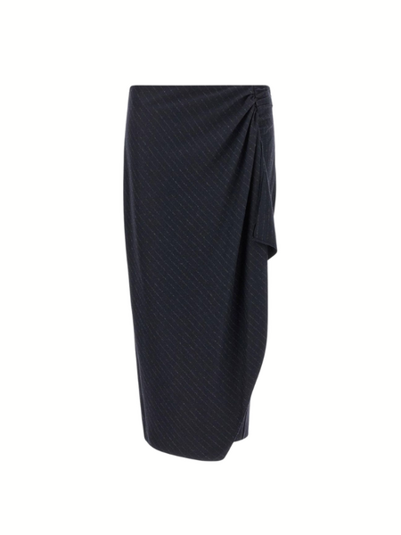 Pinko Pinko Capena Skirt - Blue/Grey