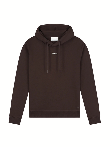 Pure Path Pure Path Rooted by Friendship Hoodie - Dark Brown