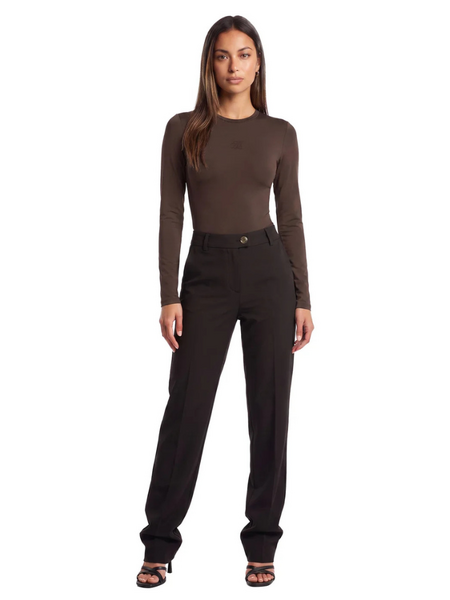 Malelions Malelions Women Emblem Crewneck Body - Dark Brown