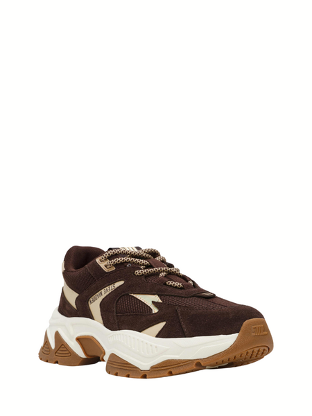 Steve Madden Ample Sneaker - Chocolate Brown Suede Steve Madden Steve Madden Ample Sneaker - Chocolate Brown Suede
