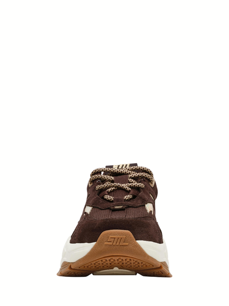 Steve Madden Ample Sneaker - Chocolate Brown Suede Steve Madden Steve Madden Ample Sneaker - Chocolate Brown Suede