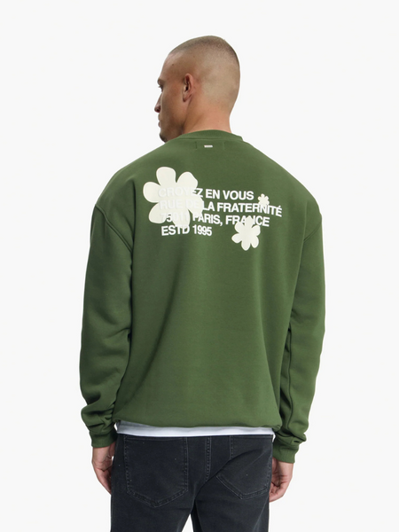 Croyez Croyez Silhouette 2.0 Sweater - Forest Green Croyez Silhouette 2.0 Sweater - Forest Green