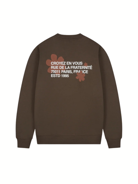 Croyez Silhouette 2.0 Sweater - Brown Croyez Croyez Silhouette 2.0 Sweater - Brown