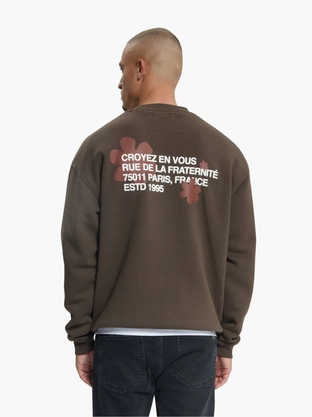 Croyez Croyez Silhouette 2.0 Sweater - Brown Croyez Silhouette 2.0 Sweater - Brown
