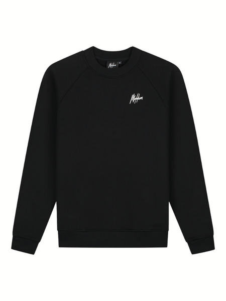 Malelions Sport Logo Raglan Sweater - Black