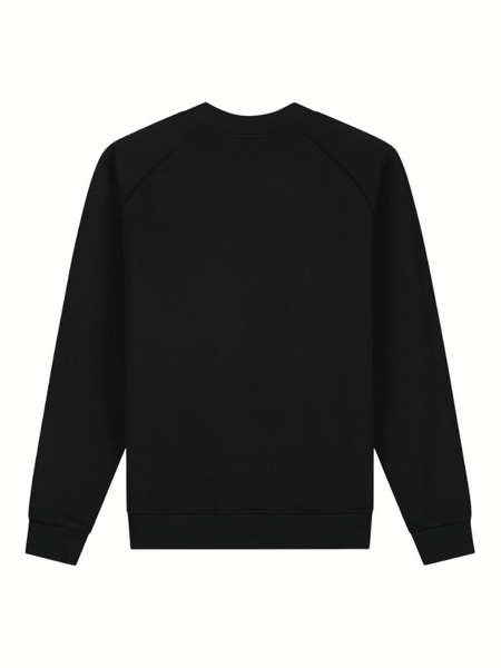 Malelions Sport Logo Raglan Sweater - Black Malelions Malelions Sport Logo Raglan Sweater - Black