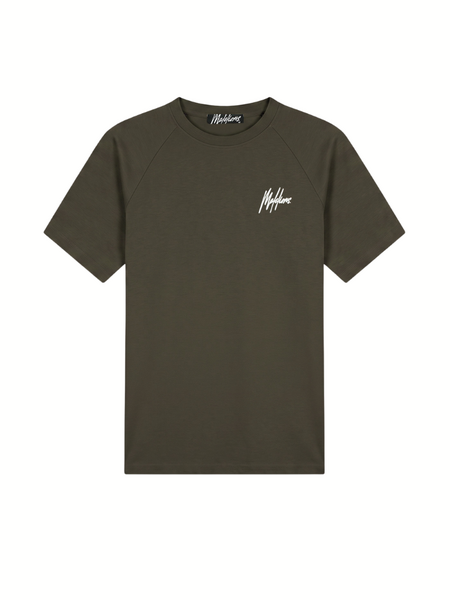 Malelions Malelions Sport Logo Raglan T-Shirt - Moss