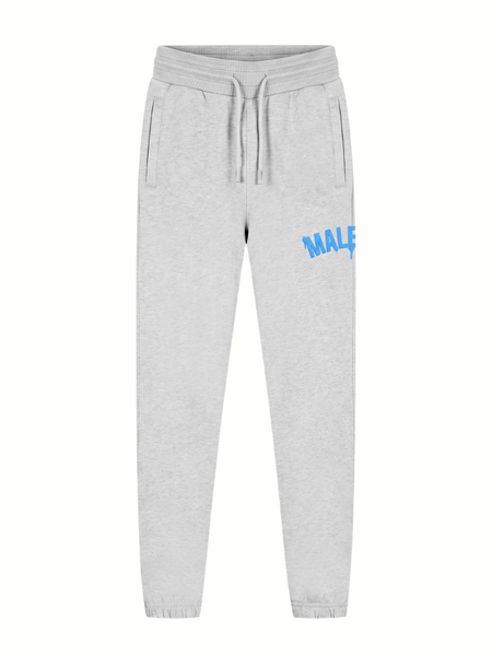 Malelions Malelions Society Club Sweatpants - Grey Melange Malelions Society Club Sweatpants - Grey Melange