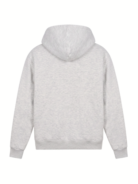 Malelions Society Club Zip Hoodie - Grey Melange Malelions Malelions Society Club Zip Hoodie - Grey Melange