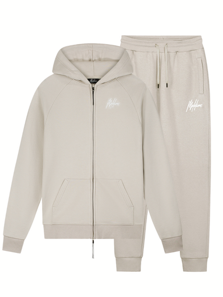 Malelions Sport Logo Raglan Combi-set - Almond