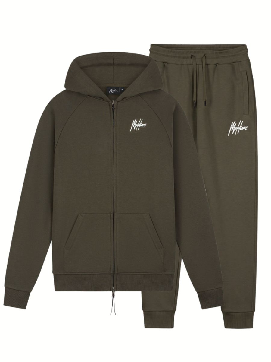 Malelions Malelions Sport Logo Raglan Combi-set - Moss
